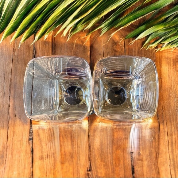 Vintage Disaronno Amaretto Square Cocktail Glasses – Set of 2 - Picture 4 of 9